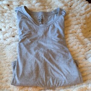 Gray Short Sleeve Women's Tee